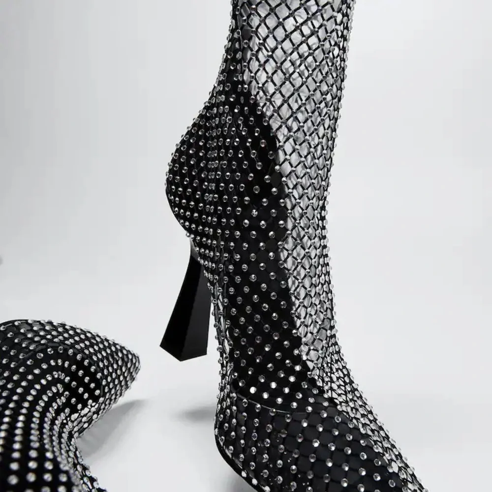 MANGO Rhinestone Heels - Picture 8 of 15